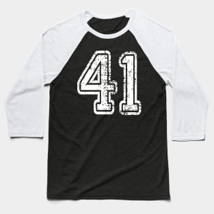 Number 33 Grungy in white Baseball T-Shirt